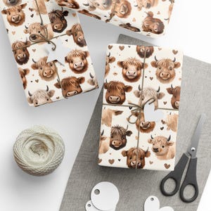 Animal Cute Wrapping Paper, Adorable Gift Wrap for Birthdays, Baby Showers, Kid&#39;s Parties, Holiday Gifts, Eco-Friendly Packaging