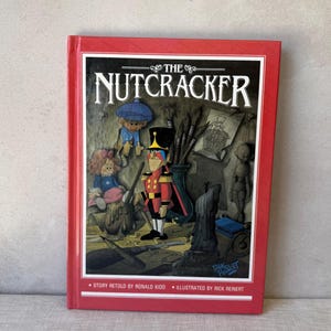 Vintage Children’s Christmas Book The Nutcracker 1985 Illustrated