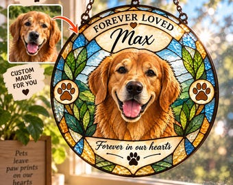 Dog Memorial Gift, Dog Remembrance Gift, Pet Sympathy Gift, Dog Memorial Ornament, Pet Loss Sympathy Gift, Personalized Pet Memorial