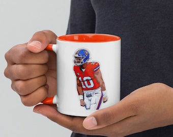 Bo Nix Mug - Orange Inside
