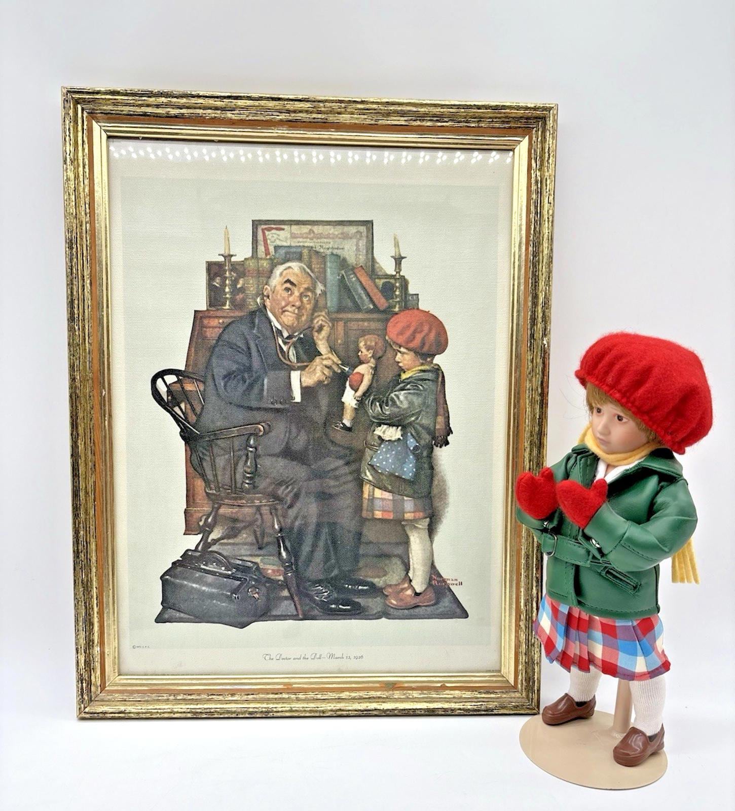 Norman rockwell the doctor and the doll - Etsy 日本