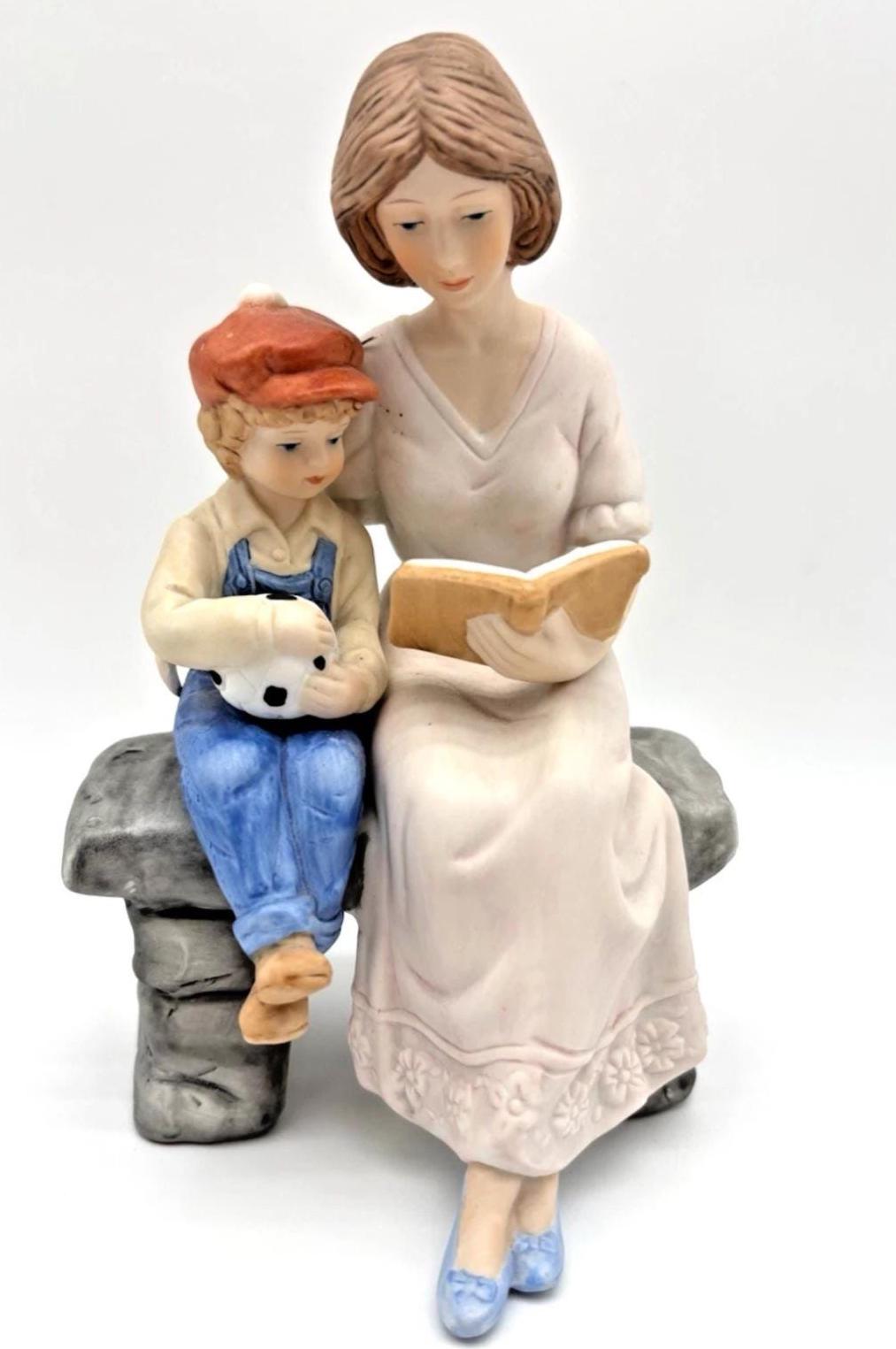 Child reading sculpture - Etsy 日本