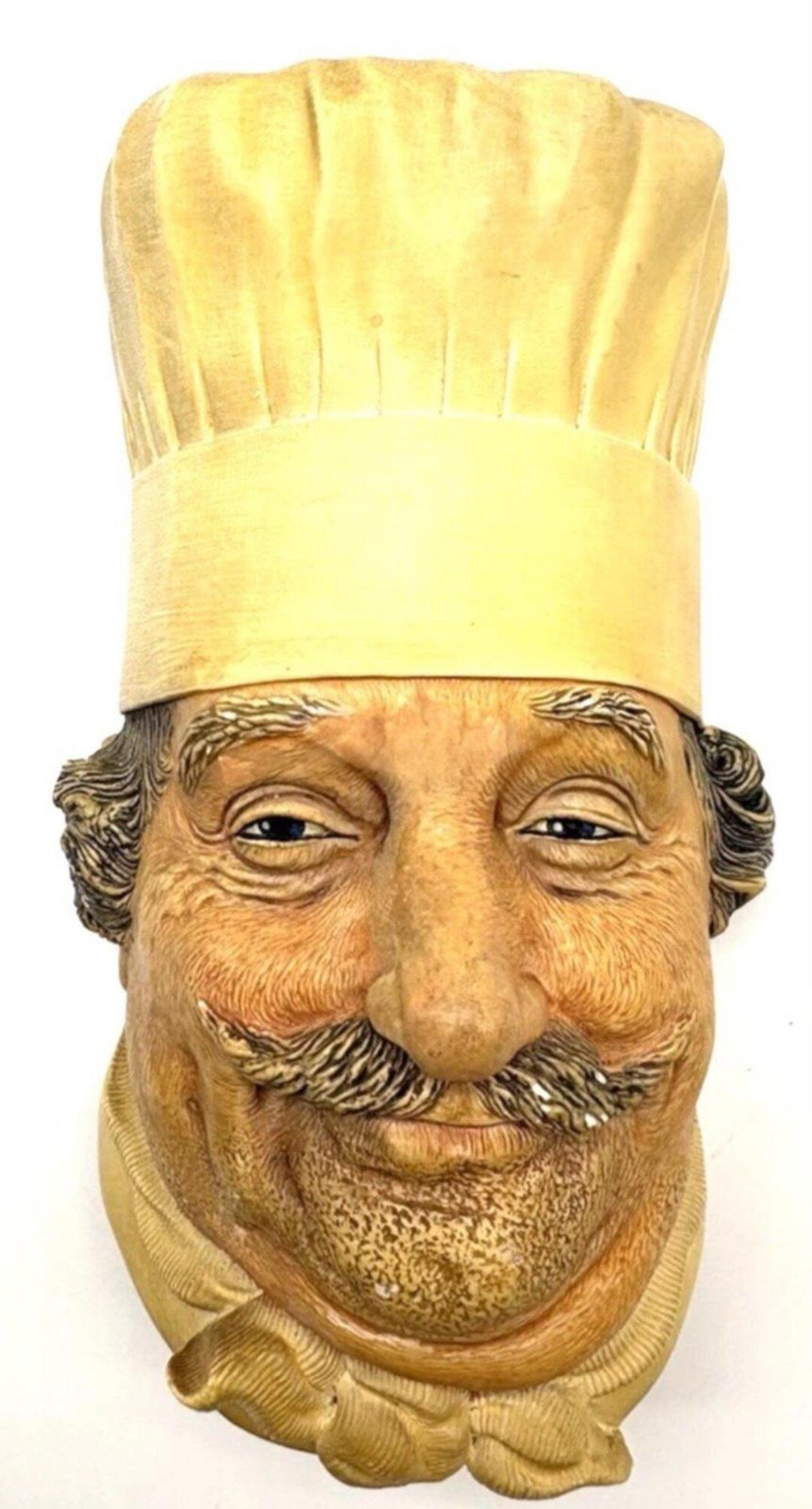 Vintage Bossons Chef Chalkware Wall Head England Kitchen Wall Decor - Etsy