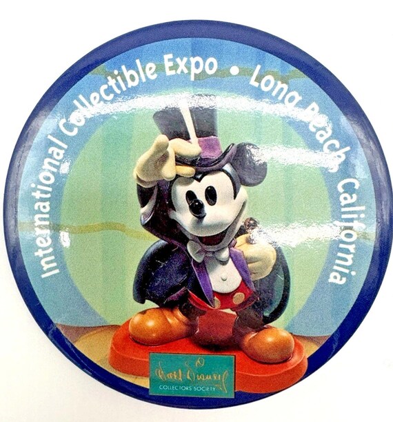 Disney Art Classics Mickey Mouse International Collectible Expo Button