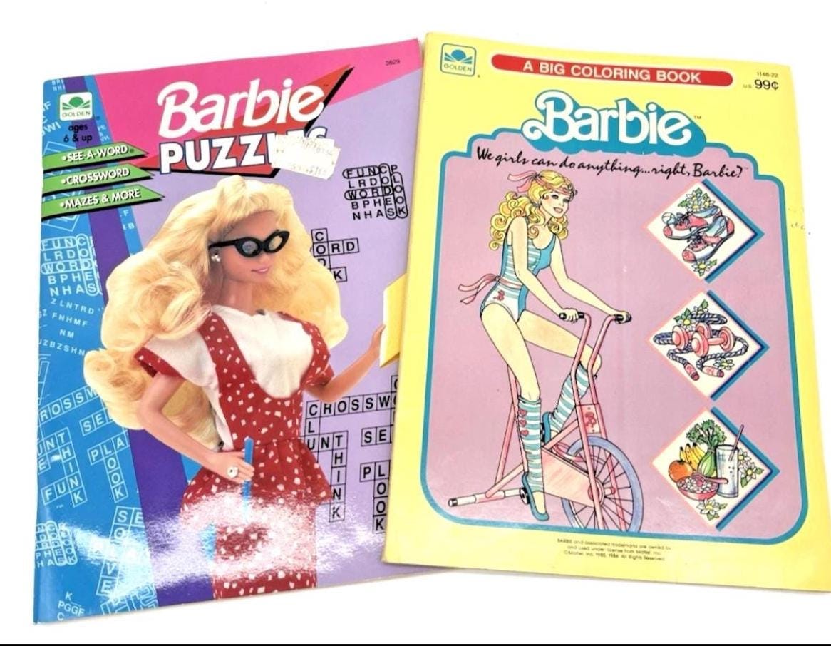Barbie Golden Books - Etsy Canada