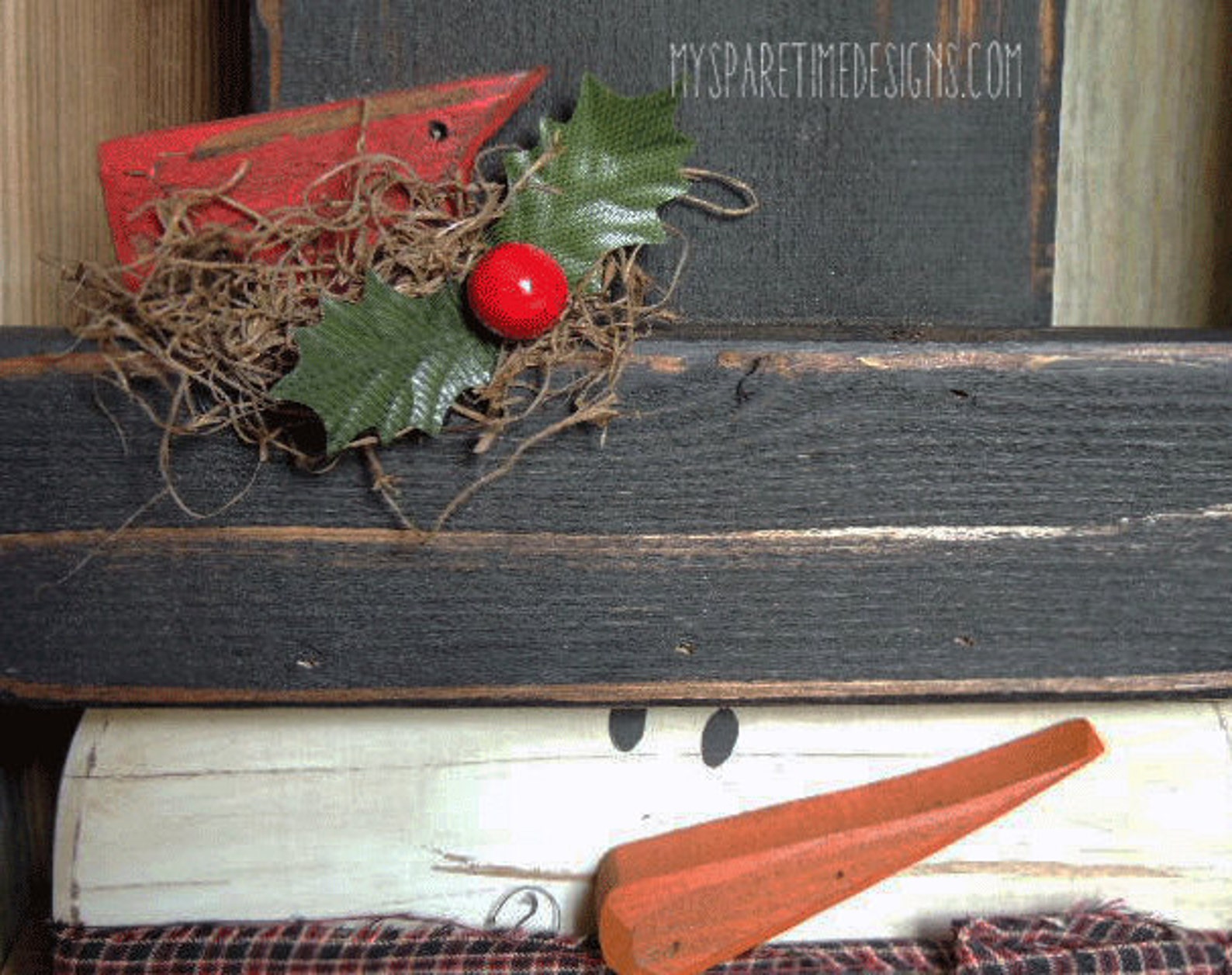 Primitive Snowman Pattern, Primitive Snowman, Primitive Wooden Snowman