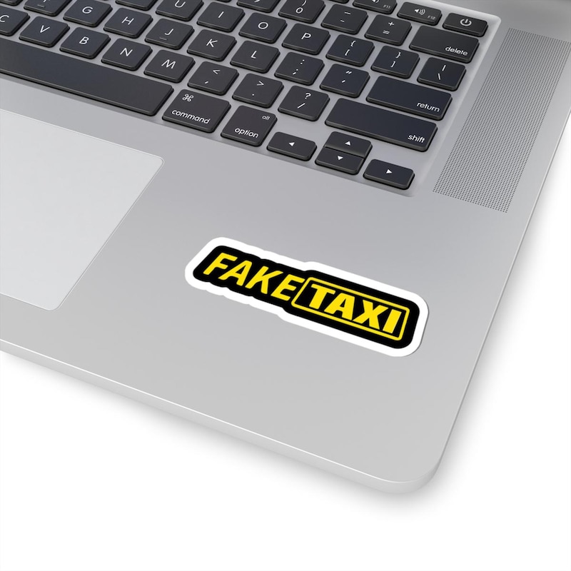 Fake Taxi Decal - Etsy