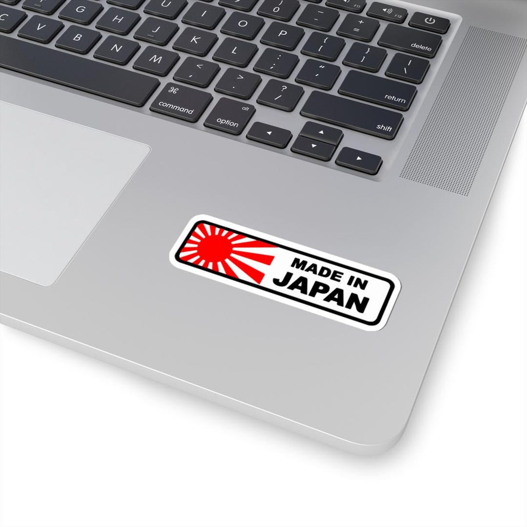 Made in Japan Sticker - Waterproof Durable Vinyl Stickers - Etsy