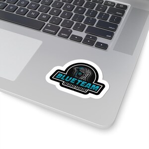 Blueteam Hacker Sticker - Durable Waterproof Vinyl Decal