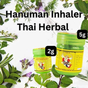 Hanuman Thai Herbal Inhaler – Traditional Nasal Balm (2g / 5g)
