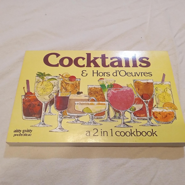 Koktajle i przekąski – książka kucharska 2 w 1