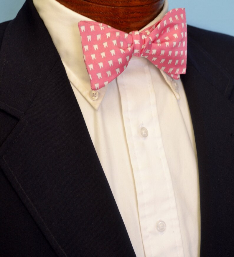 Dental Bow Ties Men's Bow Ties Tooth Chattering Teeth Etsy