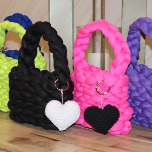 Bolsas de burbujas de crochet
