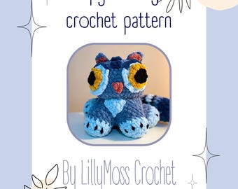 PATTERN- Derpy the Crochet Tiger