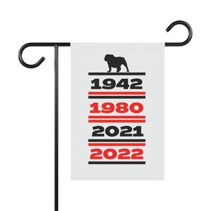 UGA National Championships Garden & House Banner