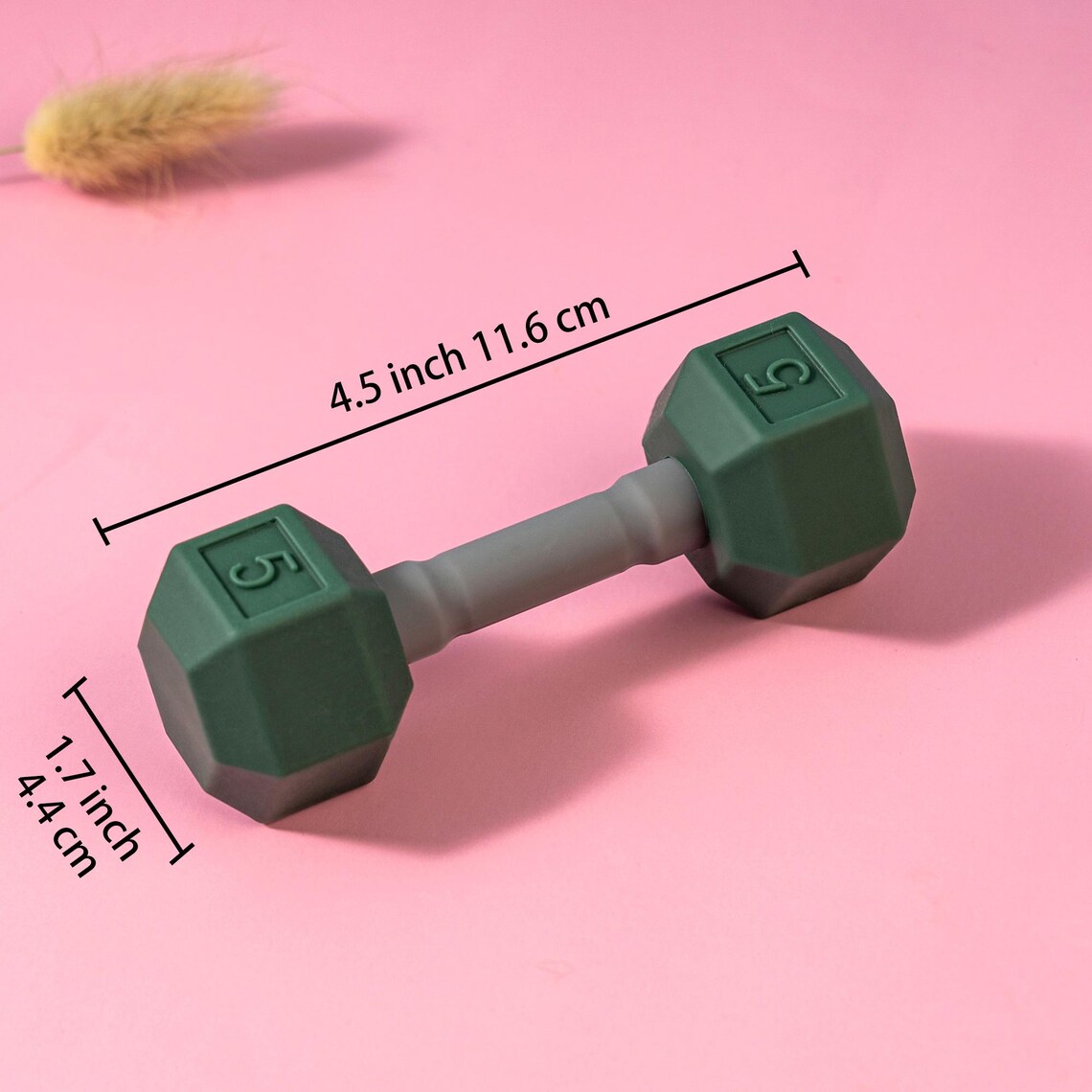 Weights Mini Mini Baby Dumbbell, Gift for Newborn, Kid Grabbing Toy, Gym Dumbbell ...