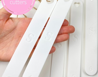Polymer Clay Depth Guides – Jewelry Making Tools, Rolling Pin Guides