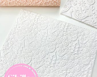 Rodillo de textura navideña para arcilla polimérica / Rodillo con estampado navideño nórdico / Herramienta de repujado para arcilla, cerámica y joyería