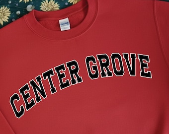 Center Grove Trojans Sweatshirt | Classic Gameday Crewneck