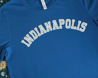 Indianapolis Team Shirt | Classic College Style Tee