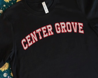 Center Grove Trojans T-Shirt | Indiana Team Colors Tee