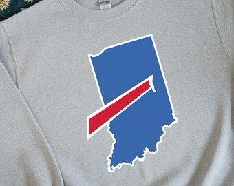 Buffalo Crewneck State Logo Sweatshirt | Out of State Team Pride
