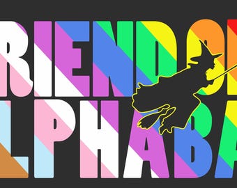 Friend of Elphaba PNG, Wicked LGBT and Allies PNG Digital Download