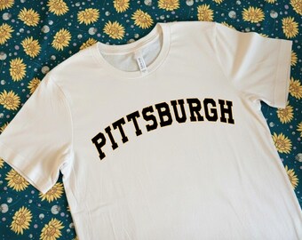 Pittsburgh Team T-Shirt | Classic College Style Tee