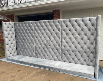 Paneles de pared tapizados a medida: Banquetas capitoné de cualquier tamaño