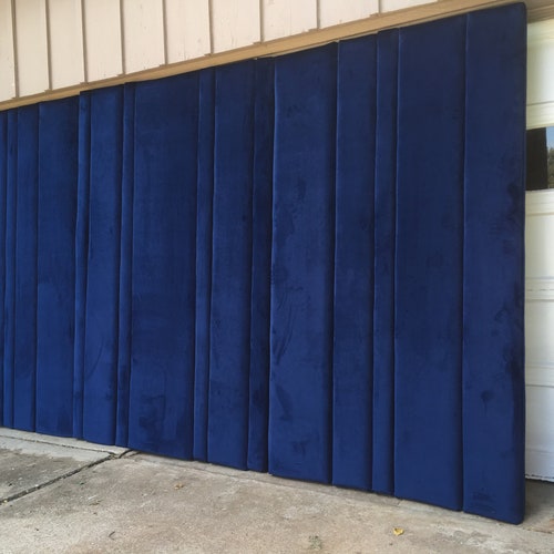 UPHOLSTERED WALL PANELS Custom Made Etsy