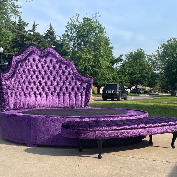 Tufted Bed Frame Etsy