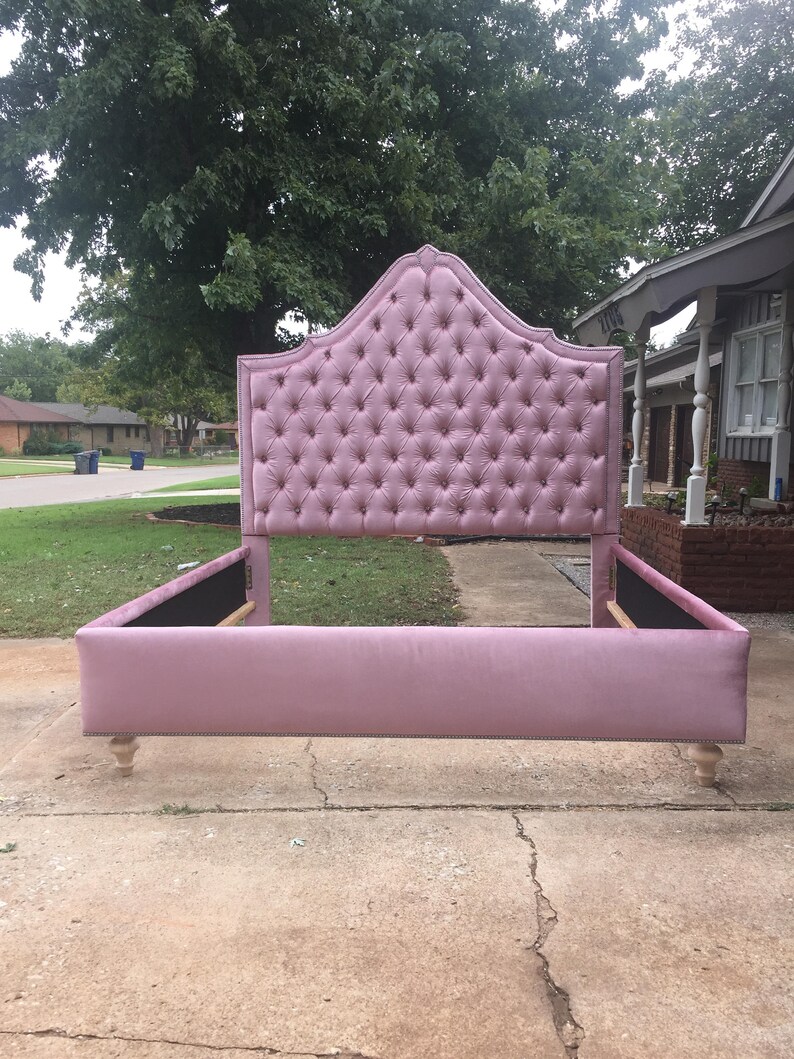 Tufted Headboard French Extra Tall California King Queen Full Etsy