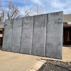 Custom Upholstered Acoustic Wall Panels: Sound Proof, Vertical Tufting