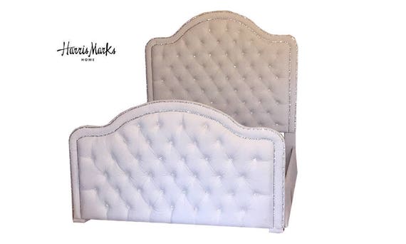 Upholstered Bed Extra Tall Headboard Footboard Rails Frame Upholstered Bed Extra Tall Headboard, Extra Tall Headboard King Bed