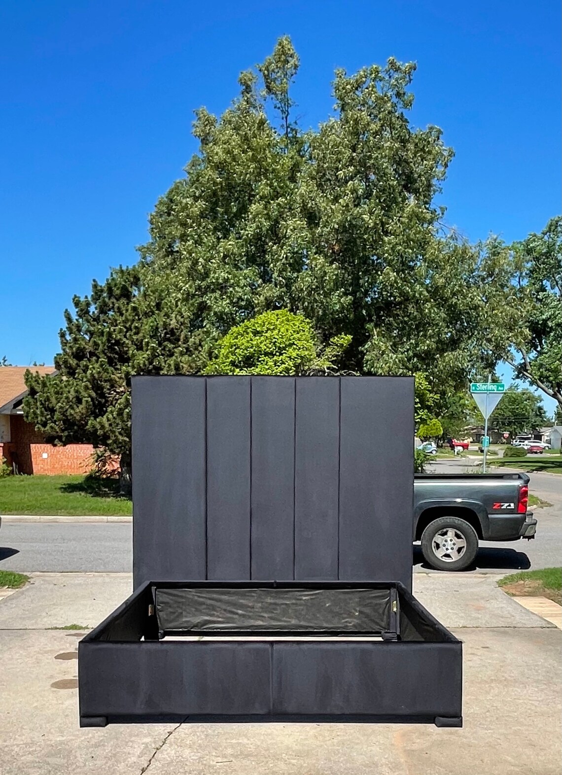 Modern Extra Tall Headboard Panels Adjustable Bed Frame Etsy