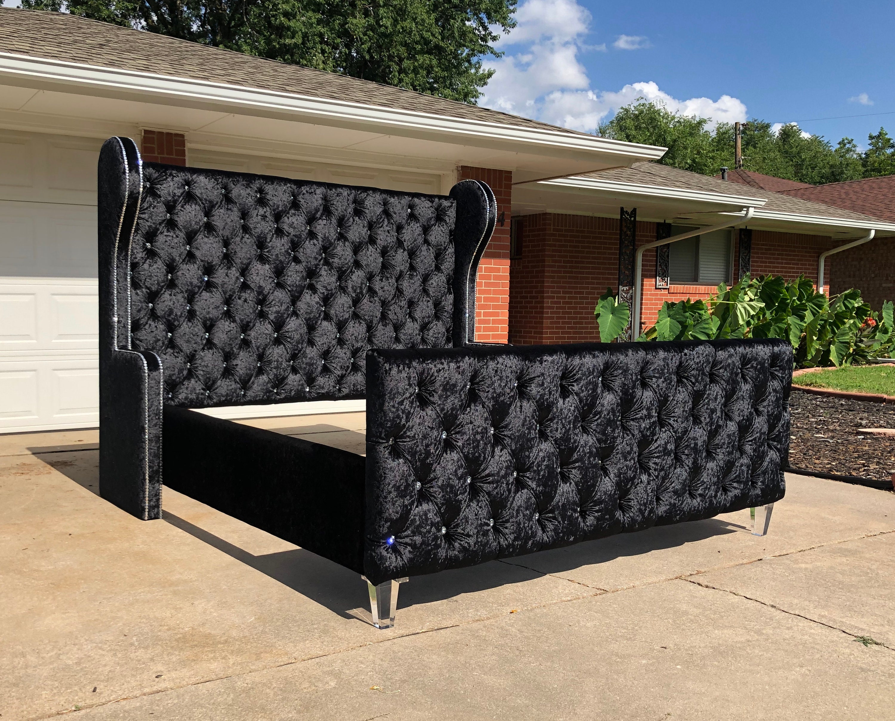 Custom california on sale king bed