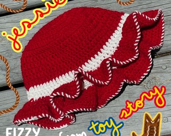 Jessie Toy Story Crochet Bucket Hat