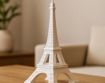 Eiffelturm - 3D druckbare STL-Datei - Pariser Wahrzeichen zur Dekoration oder zur Dekoration