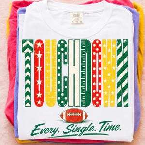 Touchdown en cada partido – Sublimación PNG para mamá de fútbol americano, gráfico para camiseta de fútbol americano, transferencia DTF para prensa de calor Cricut