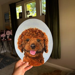 Custom Hand-Painted Pet Portrait