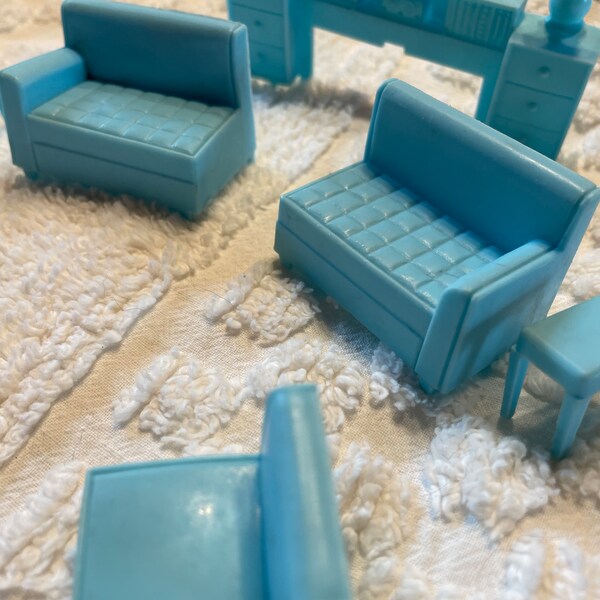 Plastic Dollhouse Furniture - Etsy