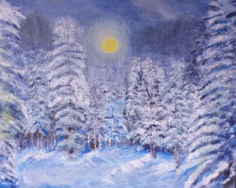 Lune de Niege  (Snow Moon)