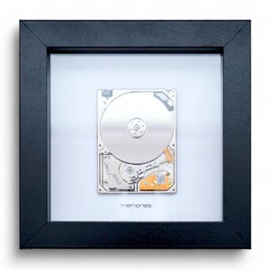 Décoration murale Memories Disque dur 5 x 5 po.
