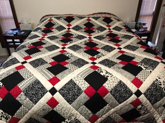 disappearing 9 patch quilt pattern queen size