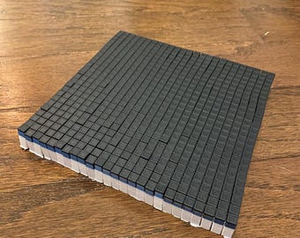 25x25 Flexigrid 3D-Printed fidget 6.5inches by 6.5 inches