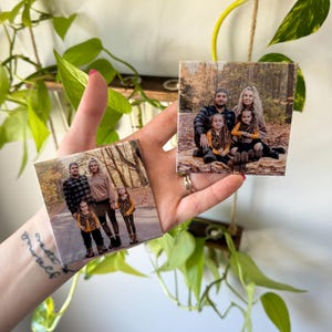 Large 3x3 Photo Magnets - Personalized Magnets - Custom Photo Fridge Magnets - Square Photo Magnets - Magnetic Fridge Photo - Photo Gift Set