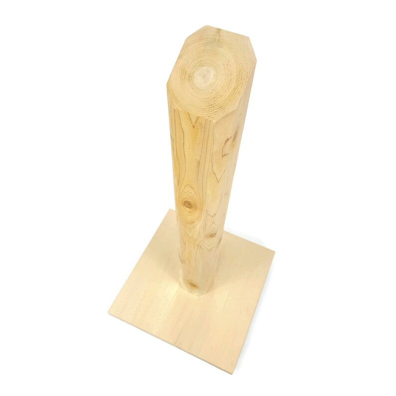 cedar scratching post