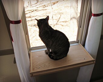Cat Window Perch - Cat Shelf - Cat Bed