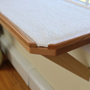 Cat Mat Bed for Window Perch - Sherpa Suede Fabric Mat