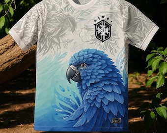 Brasilien-Fußballtrikot-Konzept – Limitierte Auflage, Retro-inspiriertes Fußballtrikot